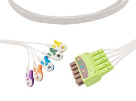 A0002D05-002 e Compatible con la asistencia sanitaria Disp. 5 cable Compatible GE Healthcare Multi-L