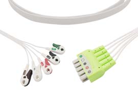 A0002D05 GE Healthcare Compatible Disp 5 cable Compatible GE Healthcare Multi-Link®Para Clip, un