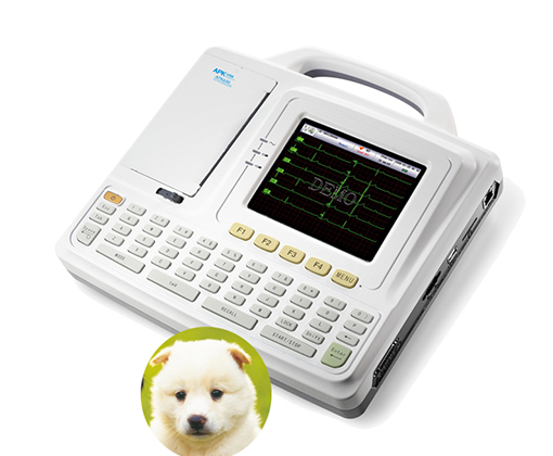 APK600 ECG máquina 6 canales para el diagnóstico veterinario