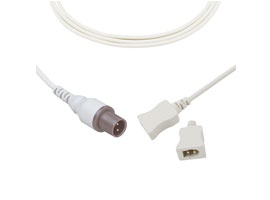 Cable adaptador de temperatura Compatible con A-HP-07 Philips con 2Pin Din