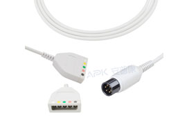 A5037-EK2E Mindray Datascope Compatible con Euro tipo 5 cables maletero AHA / IEC 6 pines