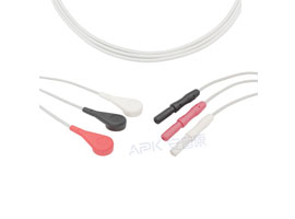 A3039-EL1 Mindray> Compatible con Datascope Din tipo 3 cables a presión, Ajá