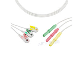 A3139-EL0 Mindray > Datascope Compatible tipo Din 3-cables Clip IEC