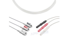 A3139-EL1 Mindray > Datascope Compatible tipo Din 3-cables Clip AHA
