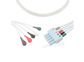 A5044-EL1 Mindray Datascope Compatible con el Euro tipo 5 cables a presión, Ajá