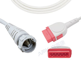A0705-BC06 GE Healthcare Compatible con Cable adaptador IBP con proveedor/argón conector