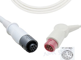 Cable adaptador A0816-BC07 Philips Compatible con IBP con conector lógico Medex