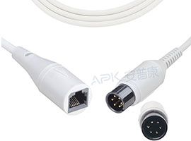 A1318-BC09 Mindray Compatible IBP Cable 6pin con Abbott/Medix conector