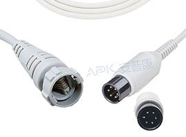 A1318-BC12 Mindray Compatible IBP Cable 6pin con proveedor/argón conector