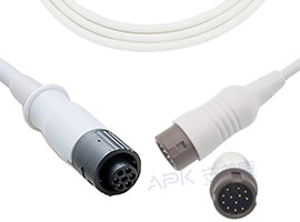 A1318-BC15 Mindray Compatible IBP Cable 12pin con proveedor lógico conector