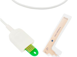 Sensor SpO2 desechable Neonatal Compatible con A1315-SN03t Masimo con conector macho LNOP de 90cm