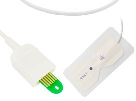 A1315-SA01t Masimo Compatible adulto Sensor SpO2 desechable con conector macho LNOP de 50cm