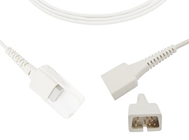A1418-C01 Covidien > Nellcor Compatible SpO2 Cable adaptador con Cable de 240cm 7pin-DB9