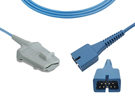 A1418-SA203MU Covidien > Nellcor Compatible OxiMax suave adulto SpO2 Sensor con 90cm Cable DB9(9pin)