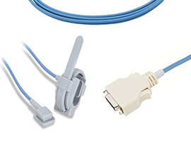 A1418-SW114PU Covidien > Nellcor Compatible de SpO2 Sensor con Cable 300cm 14-pin