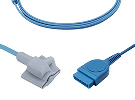 A0705-SI104PU de cuidado de la salud> marqueta Compatible con Sensor suave SpO2 infantil con Cable d