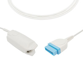 A1315-SA104PV GE Healthcare > Marquette Masimo Compatible adulto dedo Clip Sensor con Cable de 300cm