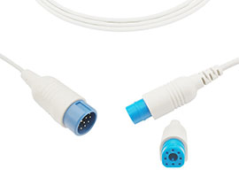 A0816-C04 Philips Compatible SpO2 Cable adaptador con Cable de 240cm 12pin-8pin