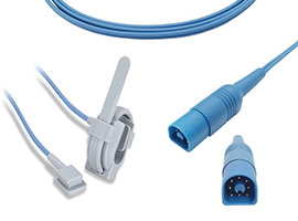 A0816-SW106PU Philips Compatible de SpO2 Sensor con Cable 245cm 8pin