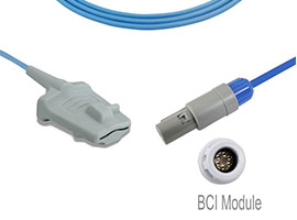 A1318-SA129PU Mindray Compatible con Sensor de punta suave para adultos con Cable de 260cm de 6 pine
