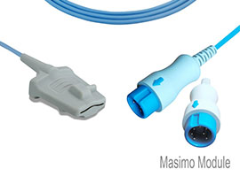 A1315-SA140PU Mindray Compatible con Sensor de punta suave para adultos con Cable de 300cm redondo d