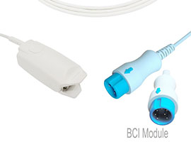 A1318-SA140PV Mindray Compatible con Sensor de Clip de dedo para adultos con Cable de 300cm redondo