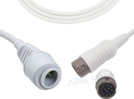 A1318-BC05 Mindray Compatible IBP Cable 12pin con Edward/Baxter conector
