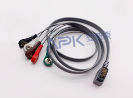 A52HEC05GK ECG Holter Cable de 5 cables a presión